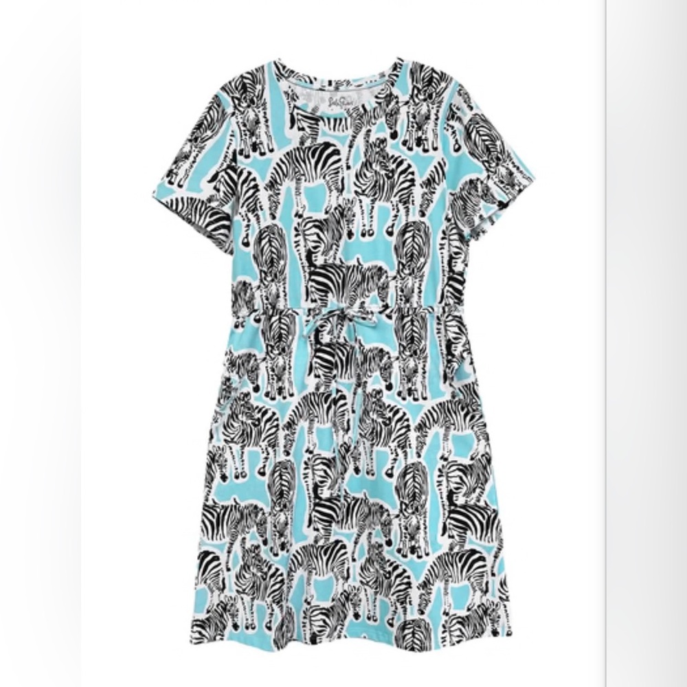 Lesley Evers Cotton Zebra Dress